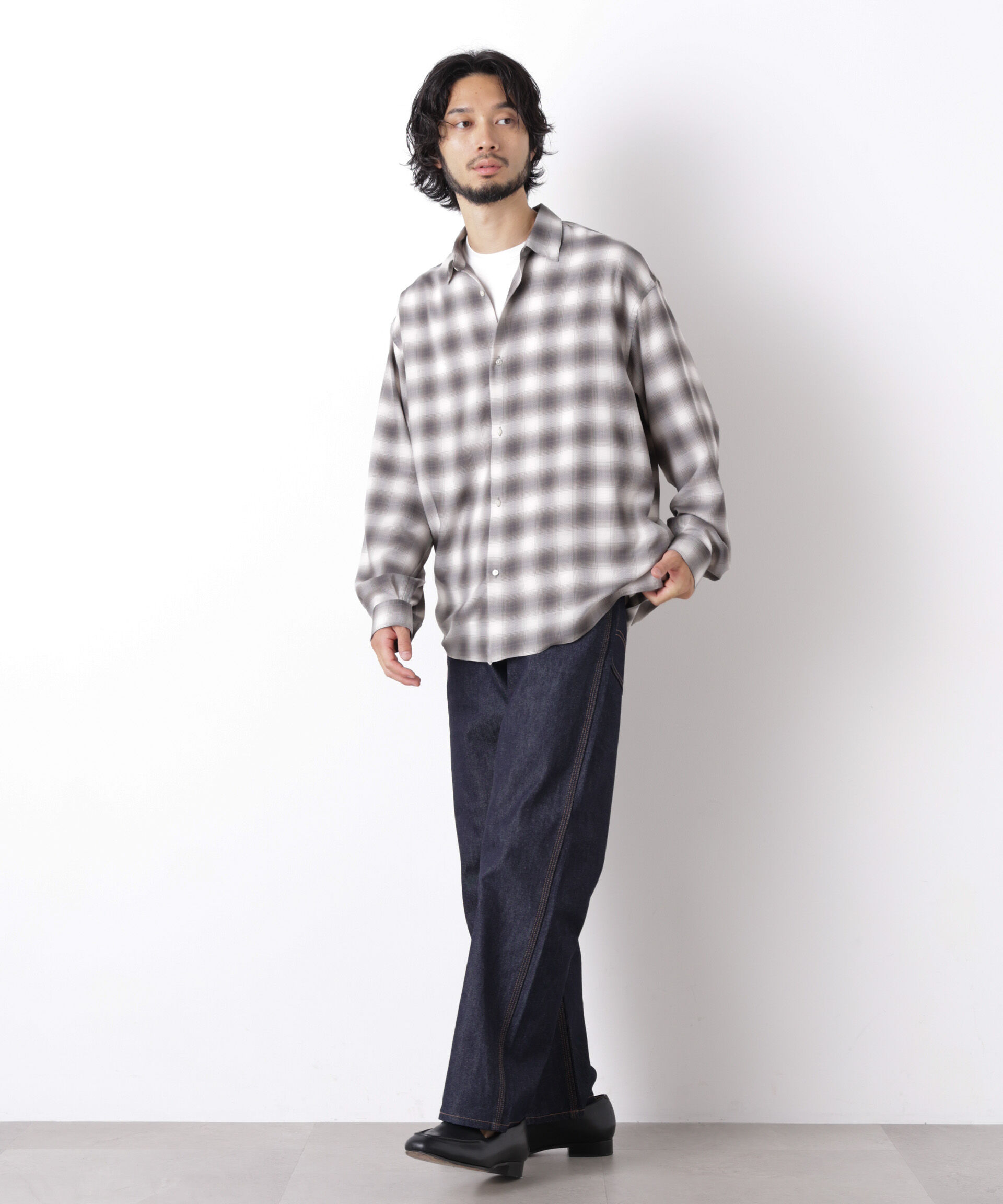 NANO universe「Lee/別注 COW BOY PANTS(セットアップ可)」|チノ|