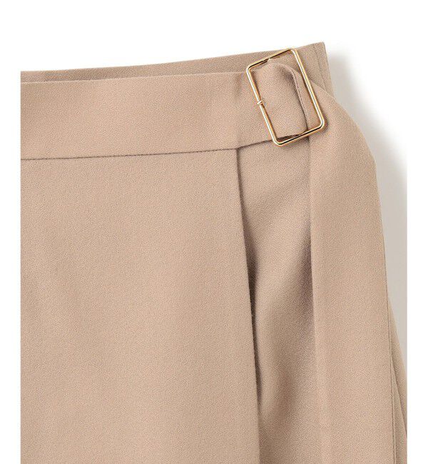 BEIGE,「TERNES / ウールナローラップスカート」|スカート|