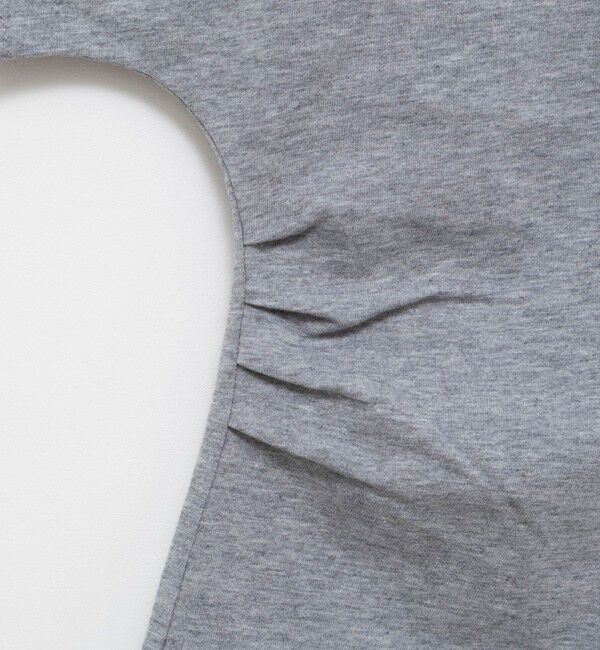 MAQWEL「【MAQWEL/マクウェル】ウォッシャブルタックドルマンＴ」|Tシャツ・カットソー|