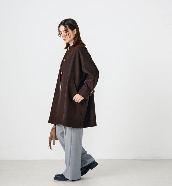NOLLEY'S「【Traditional WeatherWear/トラディショナルウェザーウェア】MALTON N/C」|ノーカラーコート|