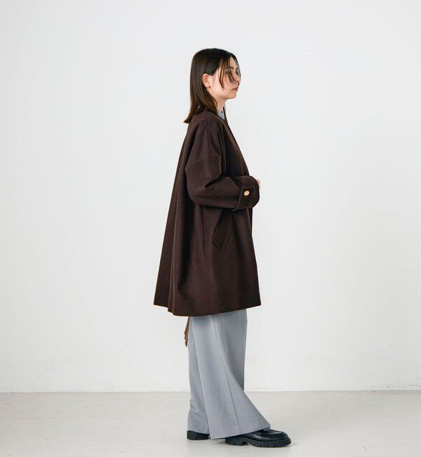 NOLLEY'S「【Traditional WeatherWear/トラディショナルウェザーウェア】MALTON N/C」|ノーカラーコート|