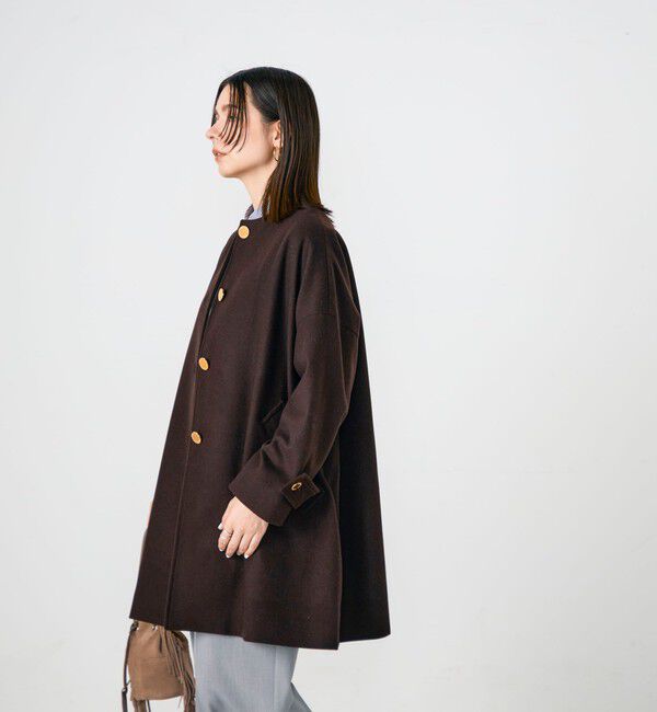 NOLLEY'S「【Traditional WeatherWear/トラディショナルウェザーウェア】MALTON N/C」|ノーカラーコート|