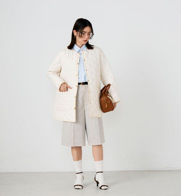 NOLLEY'S「【Traditional WeatherWear/トラディショナルウェザーウェア】ARKLEY A-LINE MIDDLE」|ノーカラーコート|