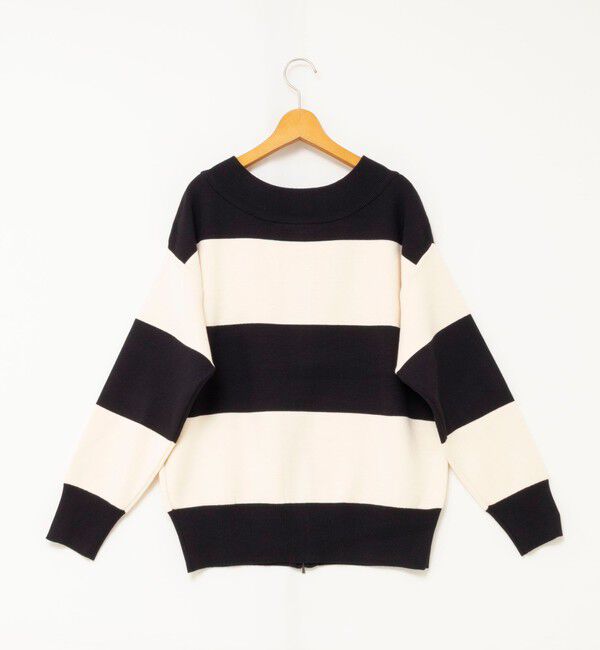 NOLLEY'S「【WEB限定】ウォッシャブルダブルジップ2WAYニット」|カーディガン|