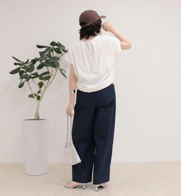 fredy emue「シルケットタックデザインTシャツ」|Tシャツ・カットソー|
