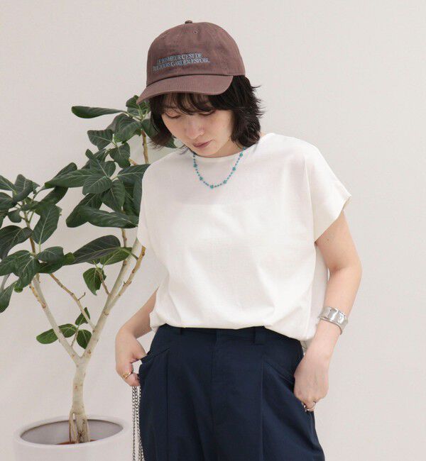 fredy emue「シルケットタックデザインTシャツ」|Tシャツ・カットソー|