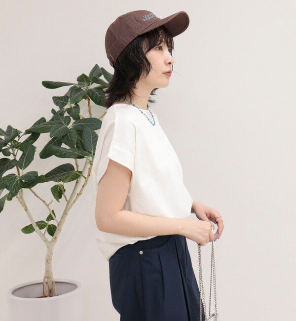 fredy emue「シルケットタックデザインTシャツ」|Tシャツ・カットソー|