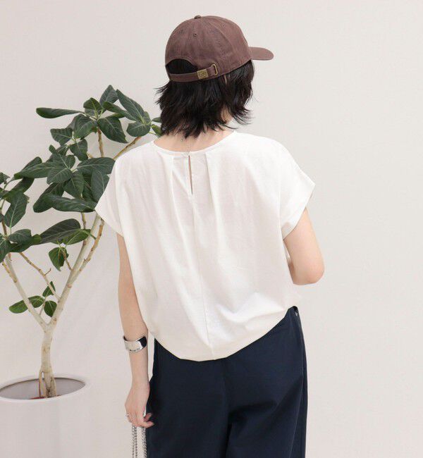 fredy emue「シルケットタックデザインTシャツ」|Tシャツ・カットソー|