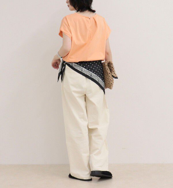fredy emue「シルケットタックデザインTシャツ」|Tシャツ・カットソー|