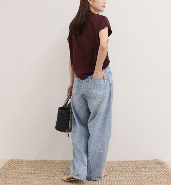fredy emue「シルケットタックデザインTシャツ」|Tシャツ・カットソー|