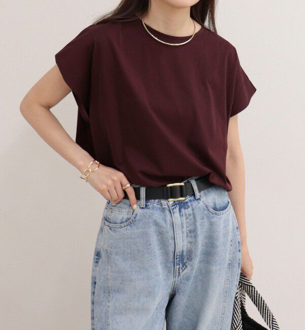 fredy emue「シルケットタックデザインTシャツ」|Tシャツ・カットソー|