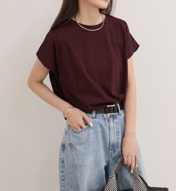 fredy emue「シルケットタックデザインTシャツ」|Tシャツ・カットソー|