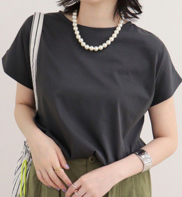fredy emue「シルケットタックデザインTシャツ」|Tシャツ・カットソー|