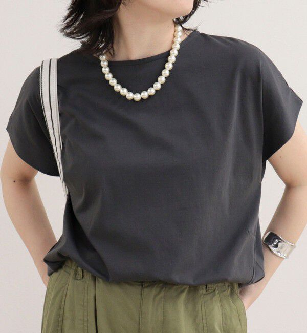 fredy emue「シルケットタックデザインTシャツ」|Tシャツ・カットソー|