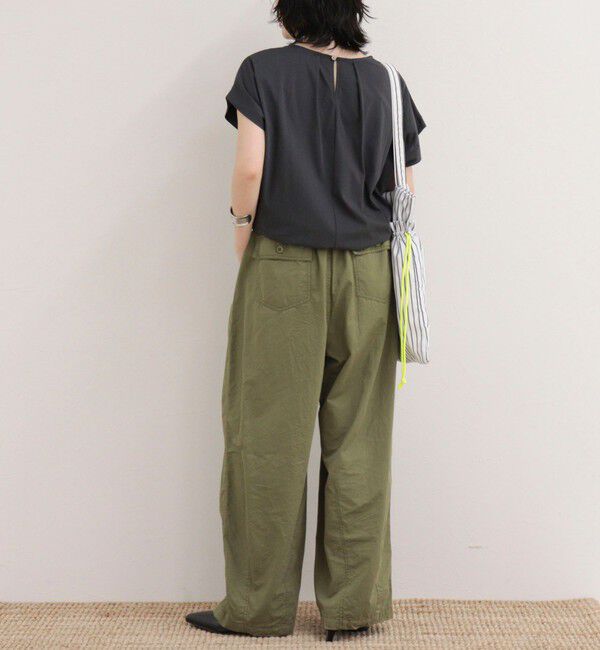 fredy emue「シルケットタックデザインTシャツ」|Tシャツ・カットソー|