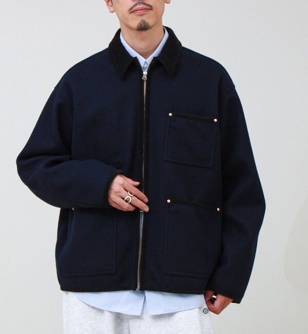 GLOSTER「【Traditional WeatherWear】WORK JACKET 002 ZIP」|ブルゾン・スタジャン|