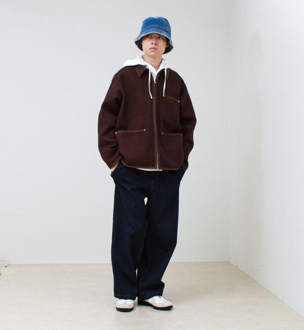 GLOSTER「【Traditional WeatherWear】WORK JACKET 002 ZIP」|ブルゾン・スタジャン|