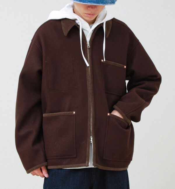 GLOSTER「【Traditional WeatherWear】WORK JACKET 002 ZIP」|ブルゾン・スタジャン|