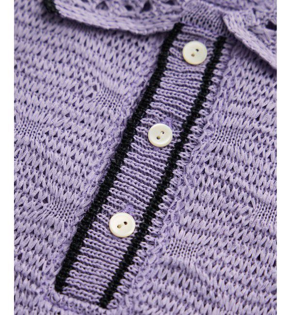 ROPE「【COOHEM(コーヘン)】SUKASHI EMBOSSED KNIT/セットアップ対応」|ニット・セーター|