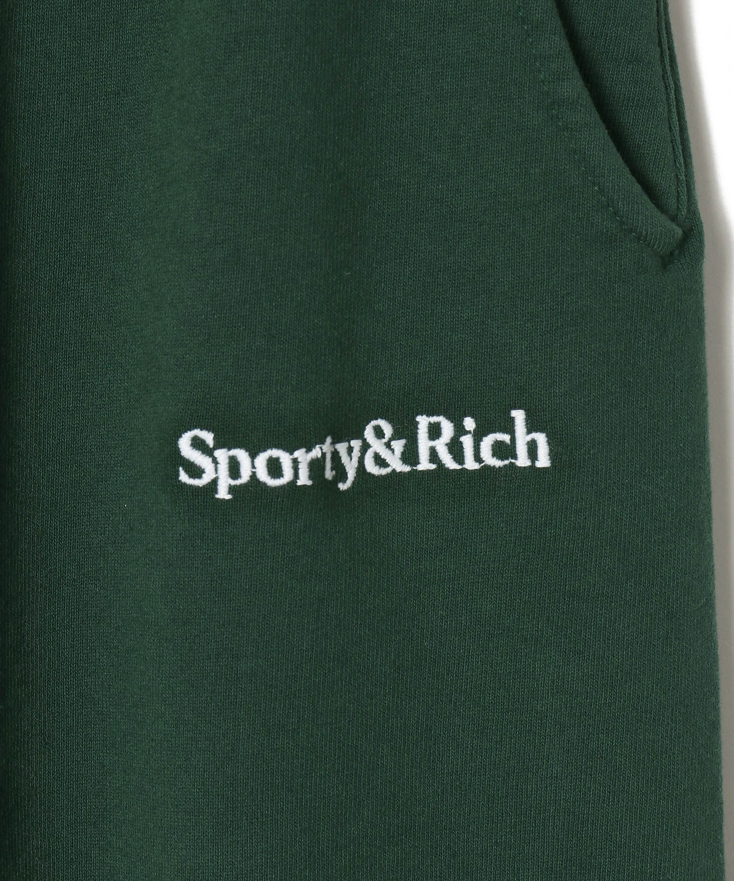 ADAM ET ROPE'「S&R   Serif Logo Embroidered Sweatpant」|その他|