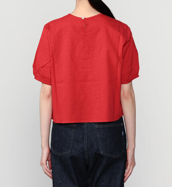 DANTON「DANTON | コットンローン 半袖プルオーバーシャツ WOMEN」|シャツ・ブラウス|