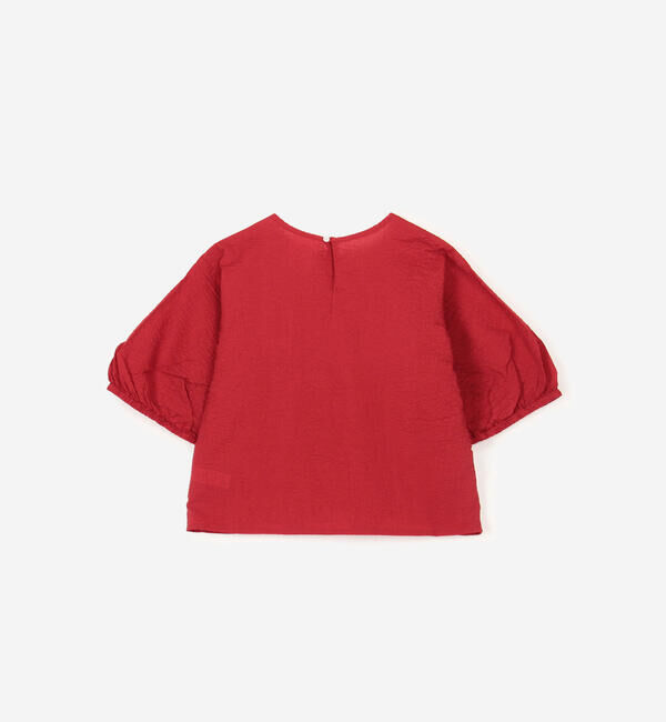 DANTON「DANTON | コットンローン 半袖プルオーバーシャツ WOMEN」|シャツ・ブラウス|