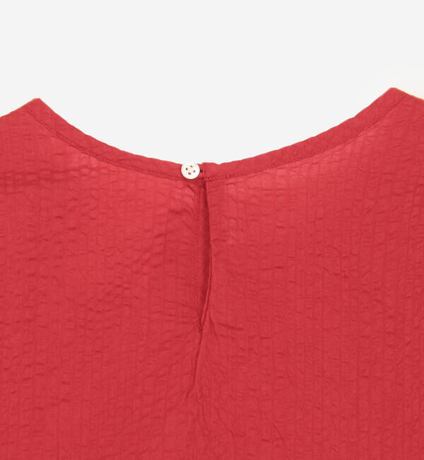 DANTON「DANTON | コットンローン 半袖プルオーバーシャツ WOMEN」|シャツ・ブラウス|