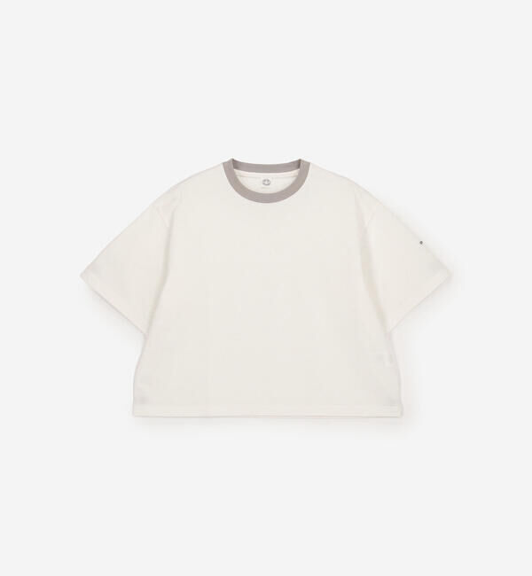 ORCIVAL「ORCIVAL | マーセライズ クルーネック 半袖プルオーバー WOMEN」|Tシャツ・カットソー|WHITE