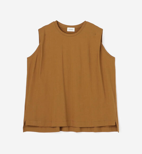 「ADAWAS |〈別注〉コットンジャージー フレアタンクトップ WOMEN」|Tシャツ・カットソー|