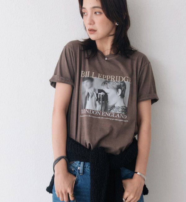  「【LIFE PC】 Focus Photo Tee」|Tシャツ・カットソー|ブラウン