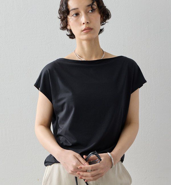  「フレンチオフショルTee」|Tシャツ・カットソー|