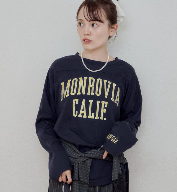 「カレッジロゴロンT」|Tシャツ・カットソー|