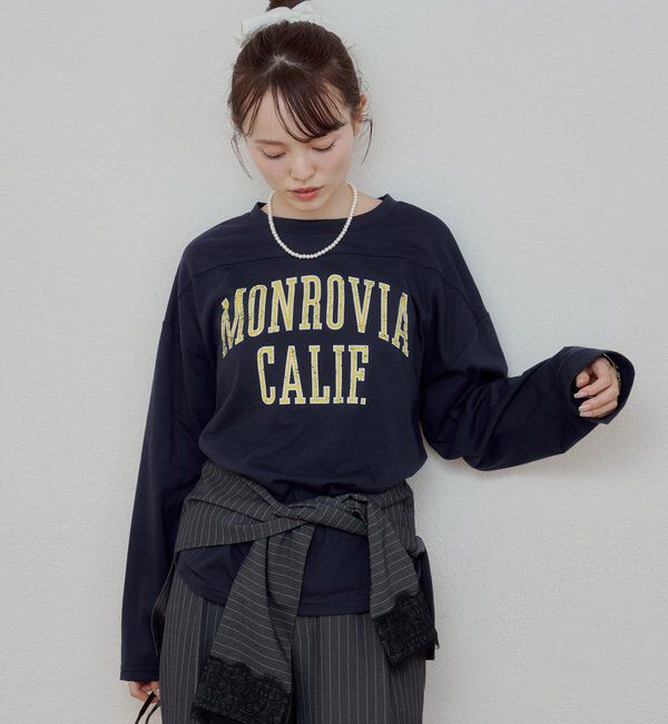  「カレッジロゴロンT」|Tシャツ・カットソー|