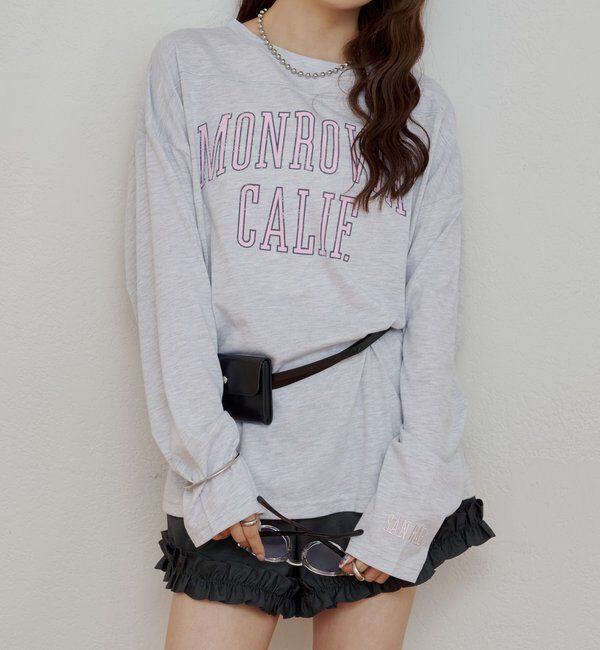  「カレッジロゴロンT」|Tシャツ・カットソー|