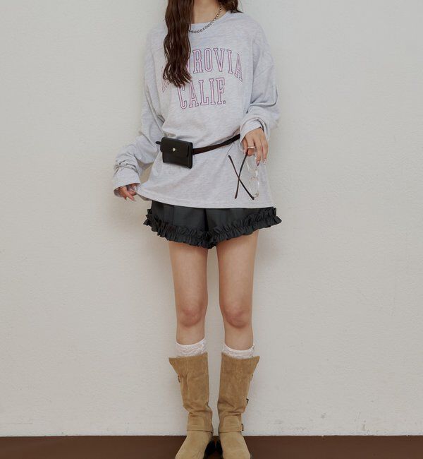  「カレッジロゴロンT」|Tシャツ・カットソー|
