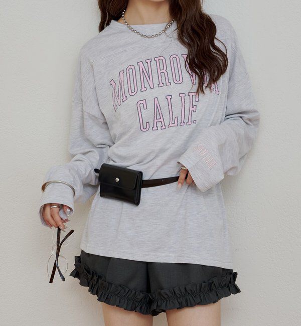  「カレッジロゴロンT」|Tシャツ・カットソー|