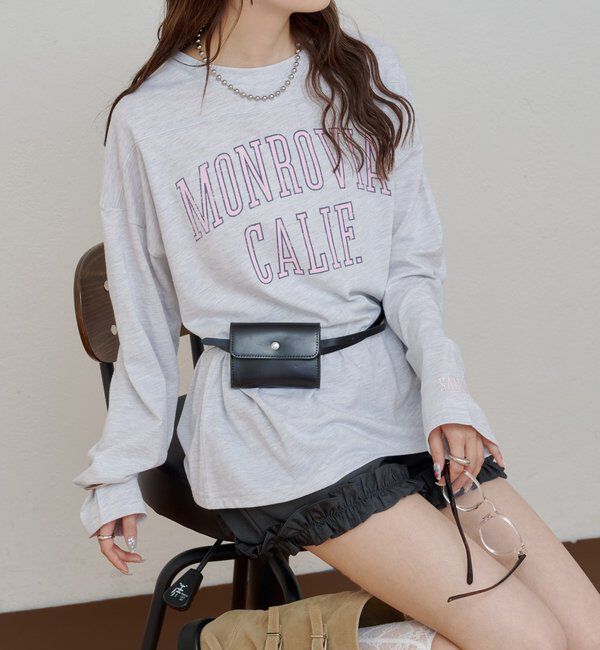  「カレッジロゴロンT」|Tシャツ・カットソー|