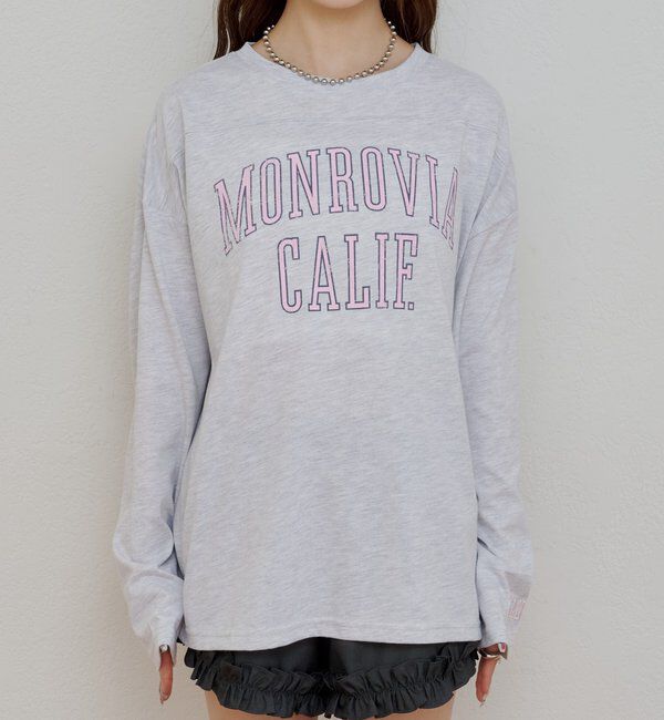  「カレッジロゴロンT」|Tシャツ・カットソー|