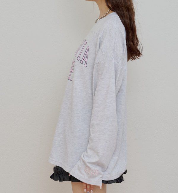  「カレッジロゴロンT」|Tシャツ・カットソー|