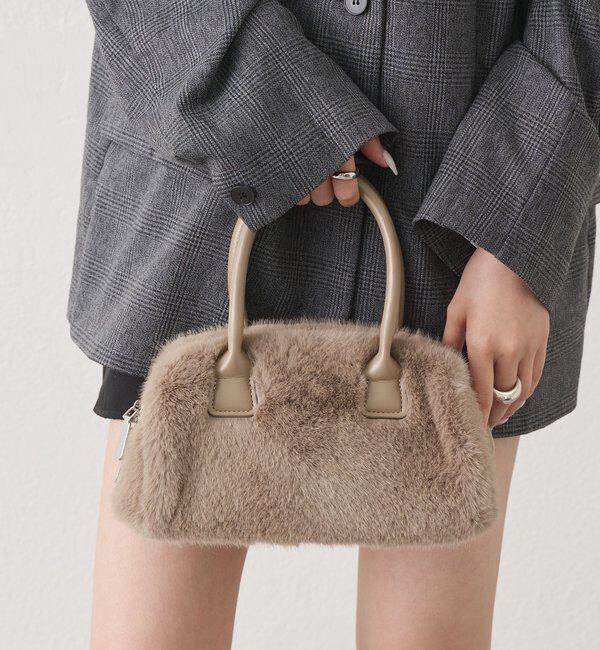  「miniファーBAG」|トートバッグ|