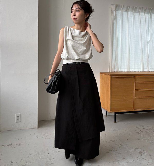  「ドレープノースリT」|Tシャツ・カットソー|
