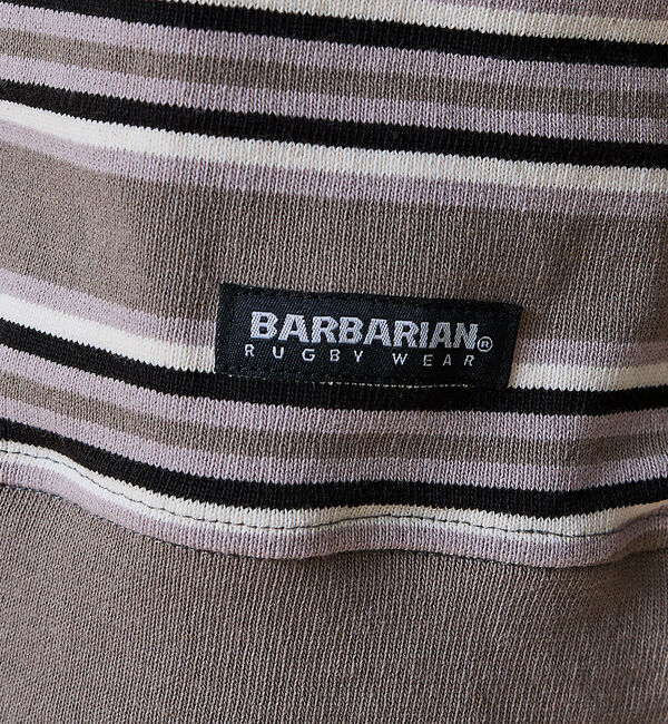 ABAHOUSE「BARBARIAN 12ozHEAVY WEIGHTスウェット/ボーダー/ユニセ」|Tシャツ・カットソー|