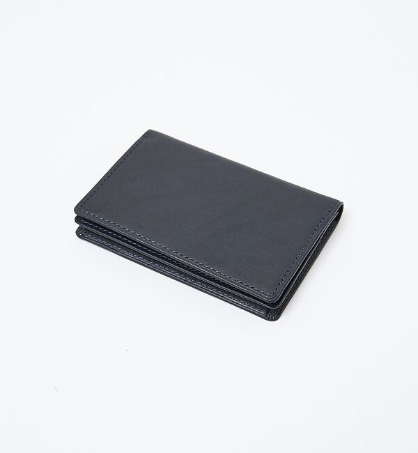 ABAHOUSE「【ABAHOUSE　les essentiels】定番名刺入れ / カードケース」|名刺入れ・カードケース|ネイビー