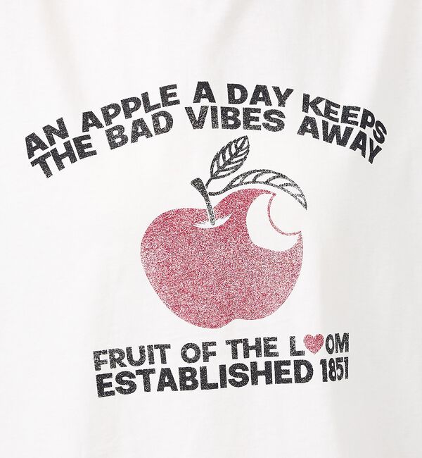 ABAHOUSE「【FRUIT OF THE LOOM/フルーツ・オブ・ザ・ルーム】リンゴ＆メッセ」|Tシャツ・カットソー|