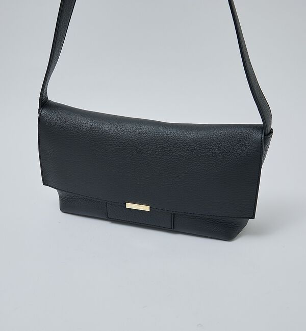 ABAHOUSE「【UNISEX】NATURAL SHRINK LEATHER - SHOULDE」|ショルダー・メッセンジャー|