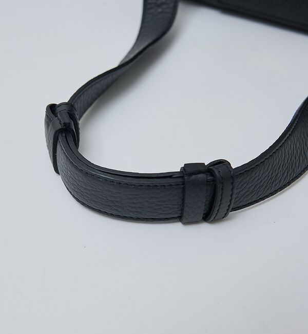 ABAHOUSE「【UNISEX】NATURAL SHRINK LEATHER - SHOULDE」|ショルダー・メッセンジャー|