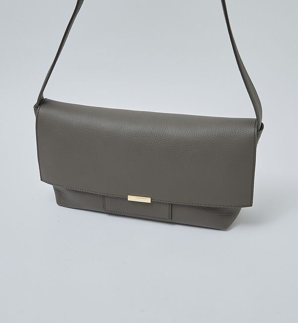 ABAHOUSE「【UNISEX】NATURAL SHRINK LEATHER - SHOULDE」|ショルダー・メッセンジャー|