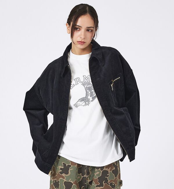 ABAHOUSE「【REMI RELIEF / レミレリーフ】SP加工 / VERMONT ロゴT」|Tシャツ・カットソー|