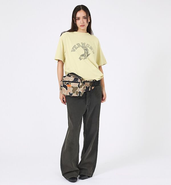 ABAHOUSE「【REMI RELIEF / レミレリーフ】SP加工 / VERMONT ロゴT」|Tシャツ・カットソー|