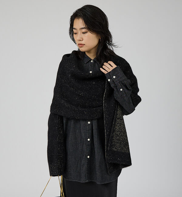Rouge vif「【IRONING/アイロニング】high neck 2way muff ハイネッ」|ニット・セーター|